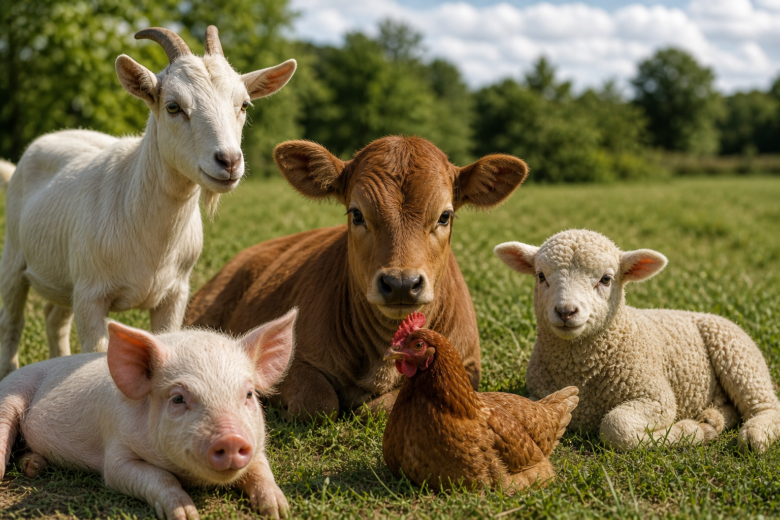 Dieren in een natuurlijke omgeving