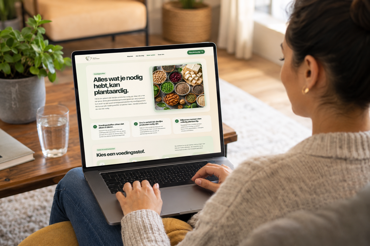 Leren over plantaardige voedingsstoffen
